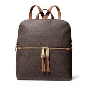 NWT Michael Kors Rhea slim backpack